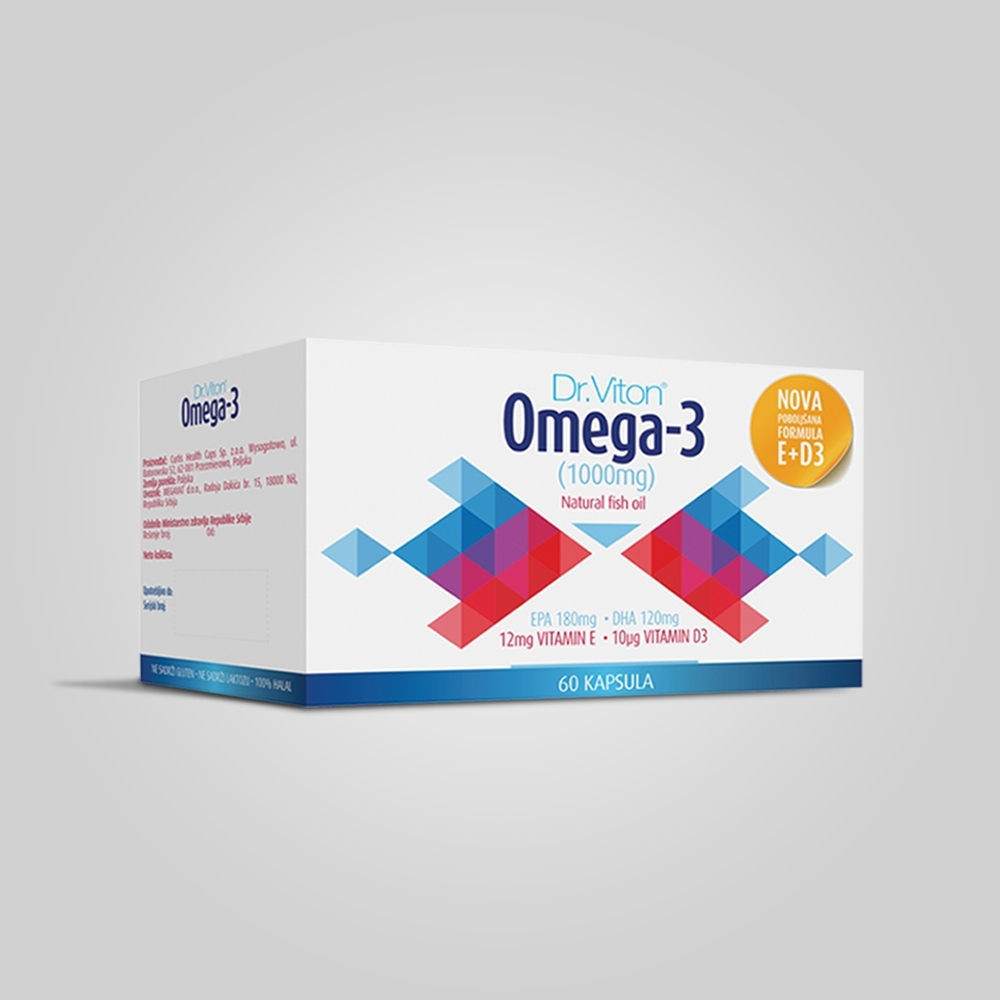 Dr. Viton - Omega 3 E + D3